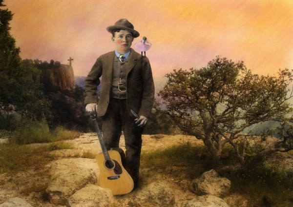 Photograph Chet Morrison The Guitarist on One Eyeland